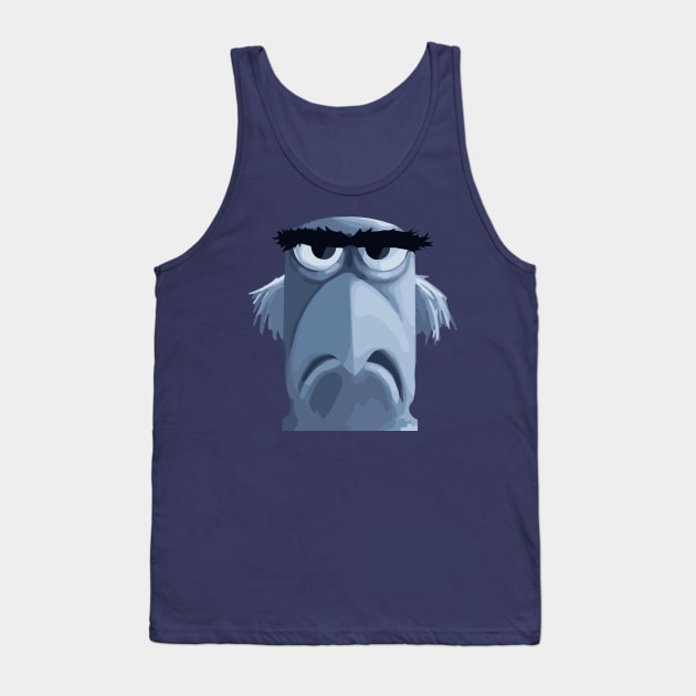 Uncle Sam the Eagle Tank Top by Tomorrowland Arcade